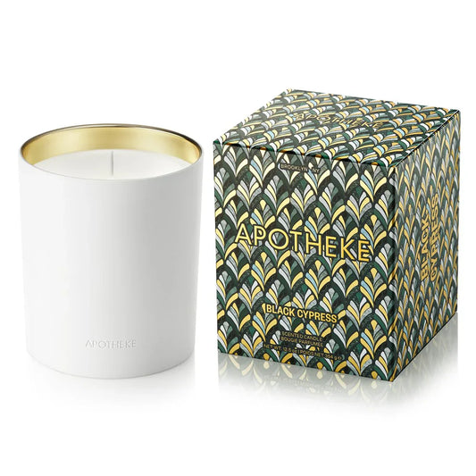 Apotheke Black Cypress Ceramic Scented Candle