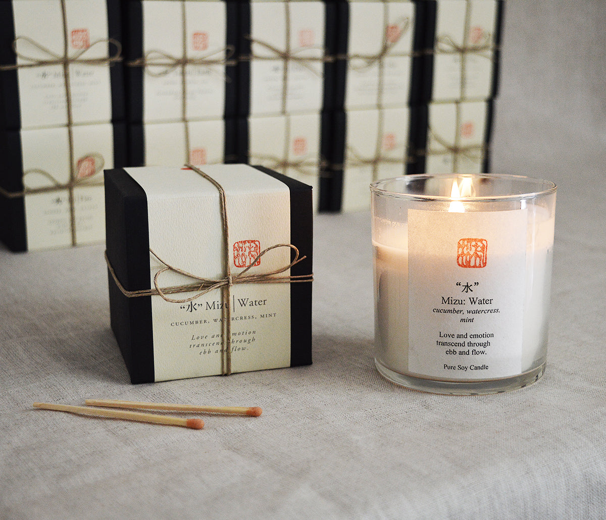 Japanese 5 Elements Soy Candles