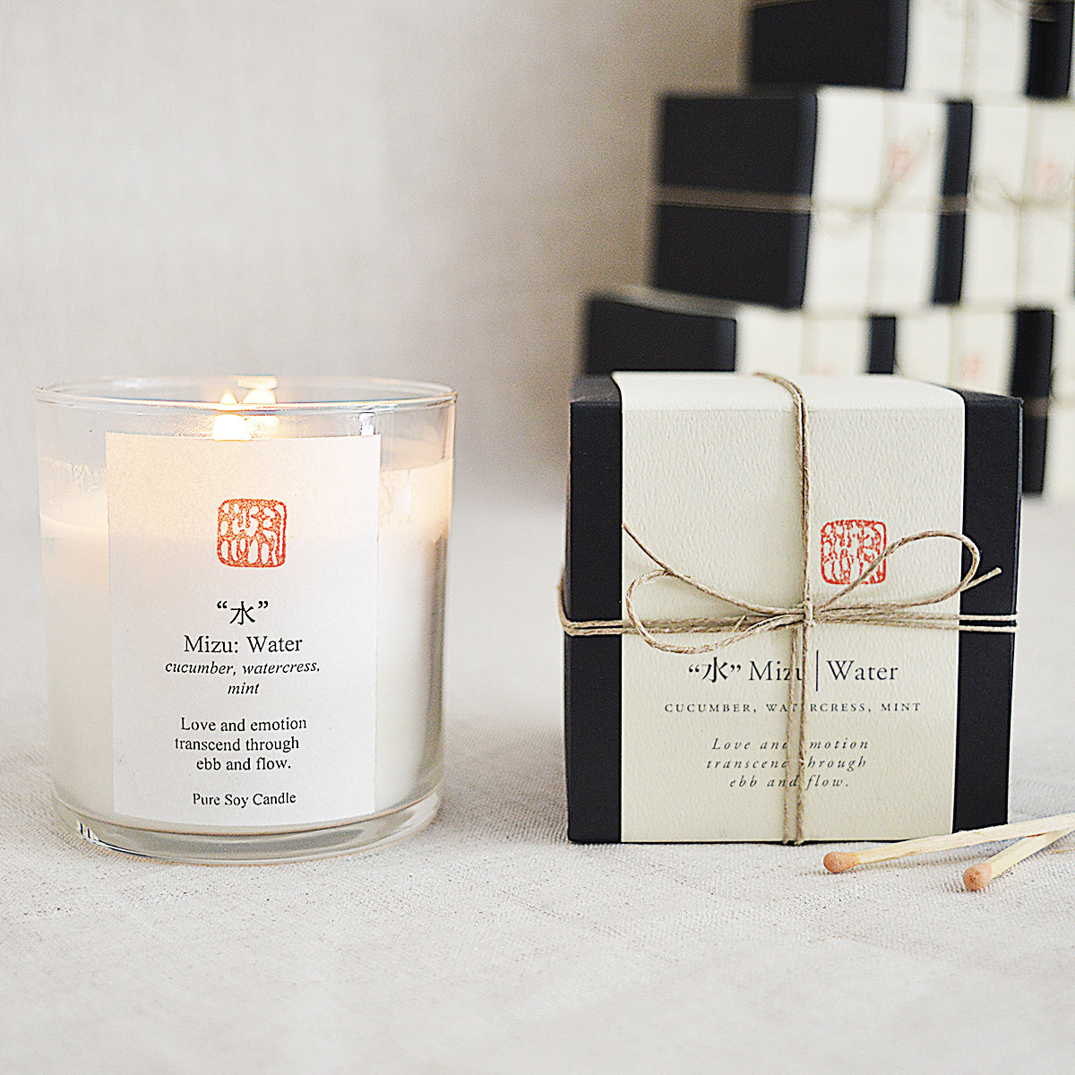 Japanese 5 Elements Soy Candles