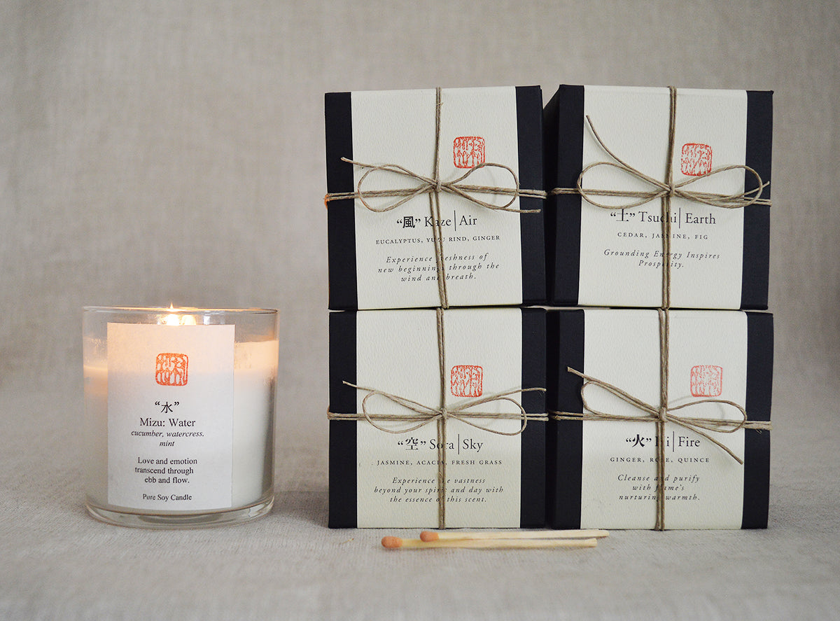Japanese 5 Elements Soy Candles