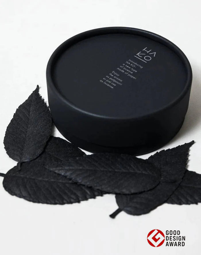 HA KO Black Paper Incense Box of 6