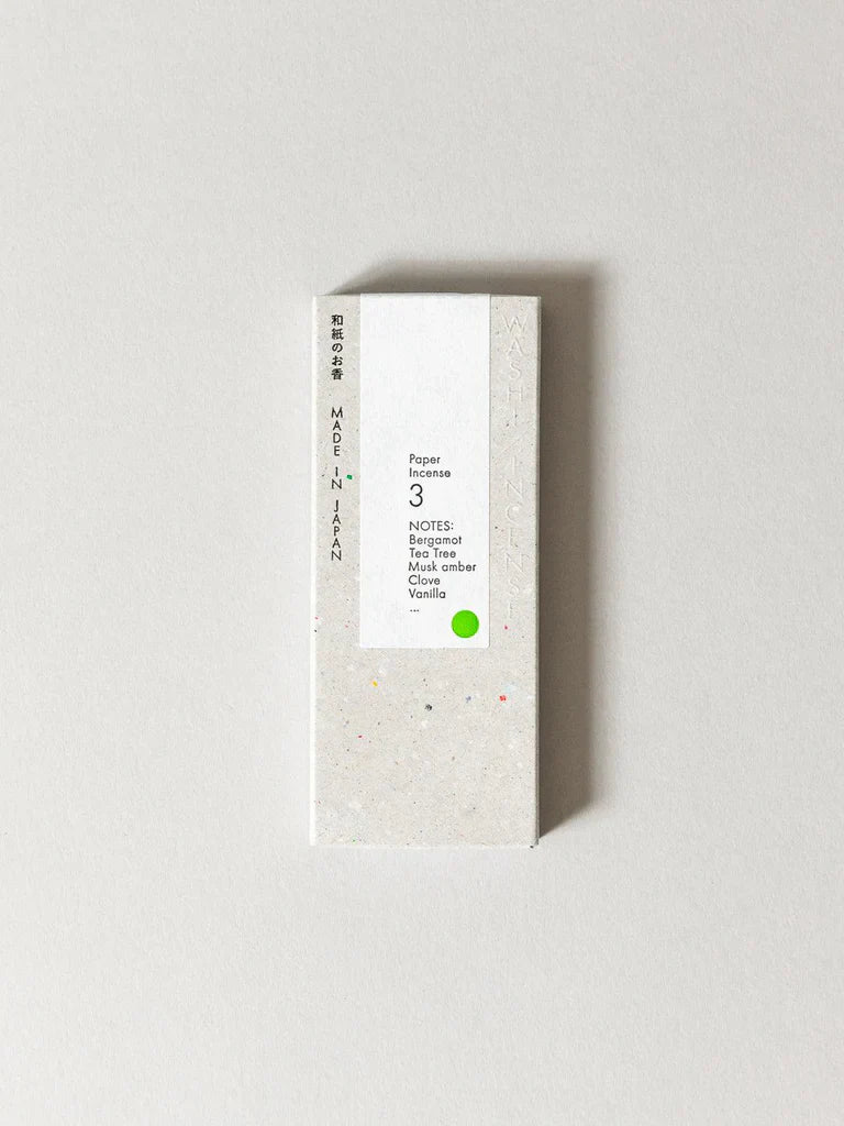 Washi Paper Incense Strips - Assorted Scents