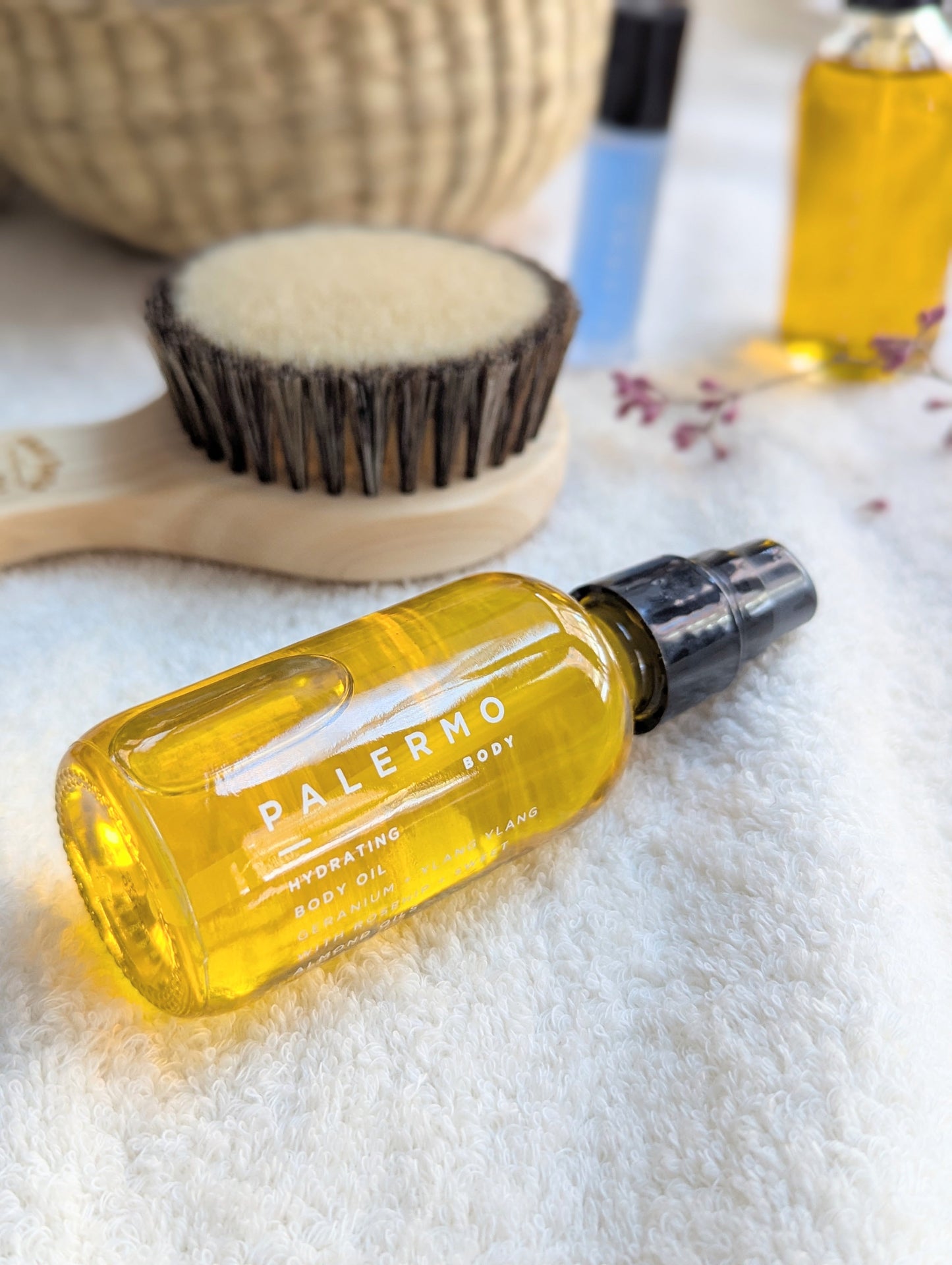 Hydrating Body Oil - Geranium and Ylang Ylang