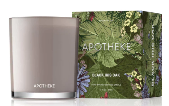 Apotheke Black Iris Oak Candle