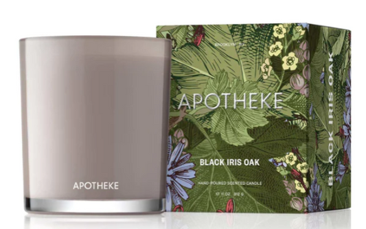 Apotheke Black Iris Oak Candle