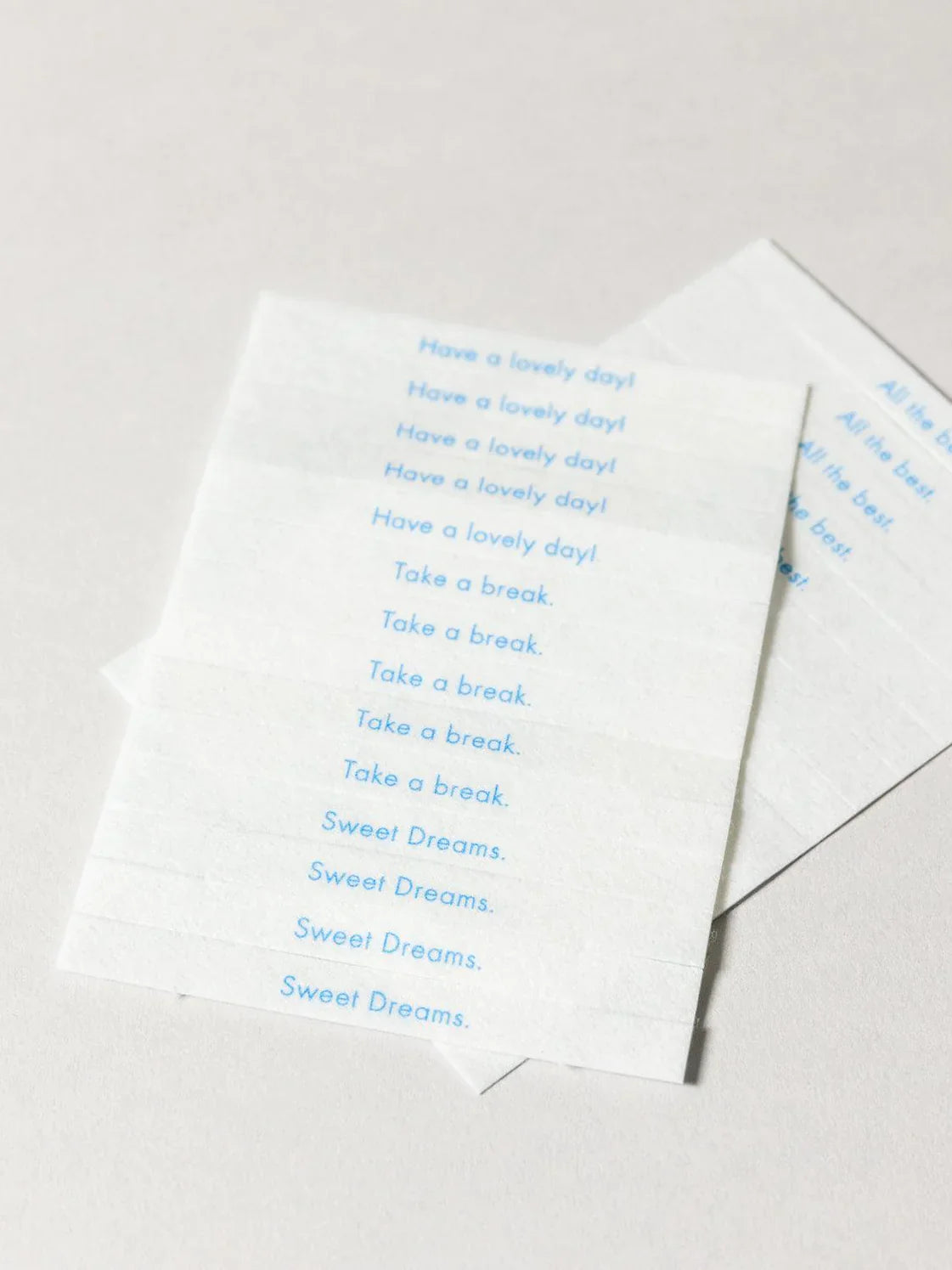 Washi Paper Incense Strips - Assorted Scents
