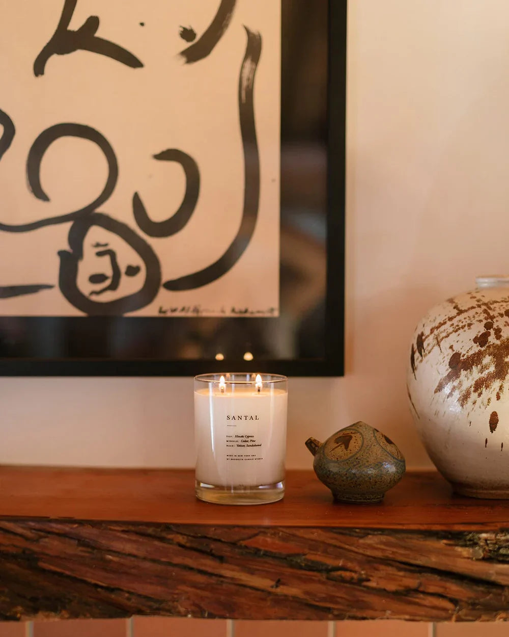 Santal 2-Wick Candle